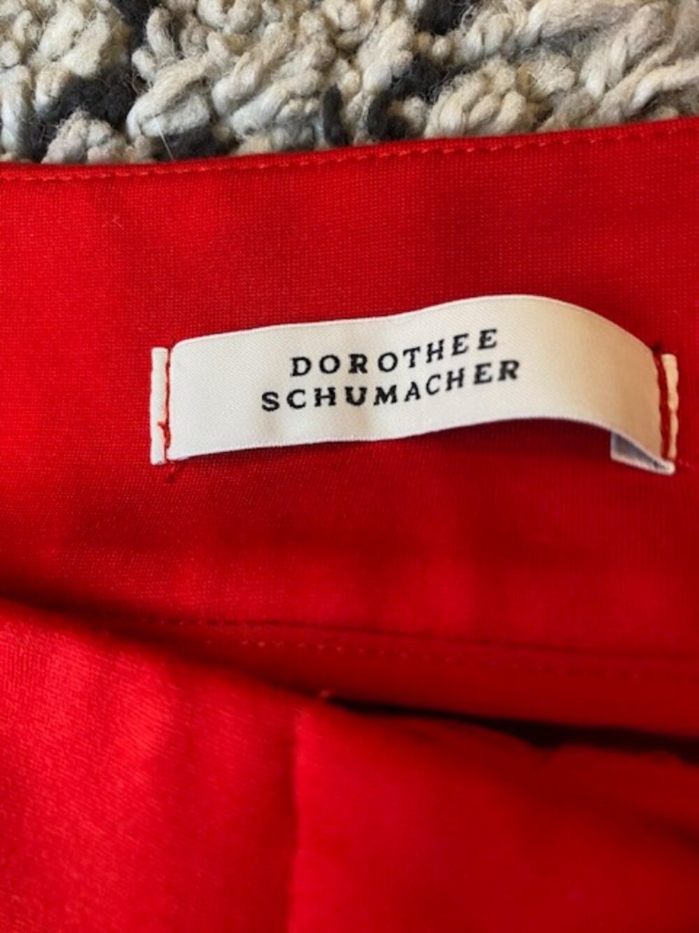 Dorothee Schumacher Punto Extra wide leg Pants Red size 32 - Picture 6 of 16
